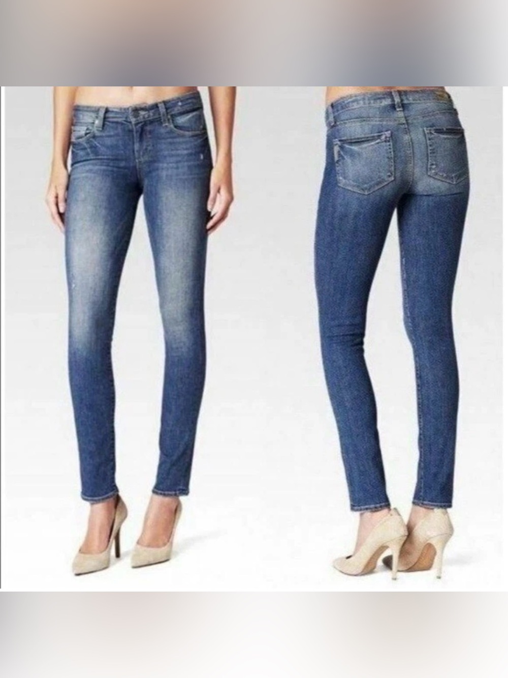 Paige Skyline Ankle Peg Skinny Jeans/ 26 x 28 inseam / PREMIUM Denim